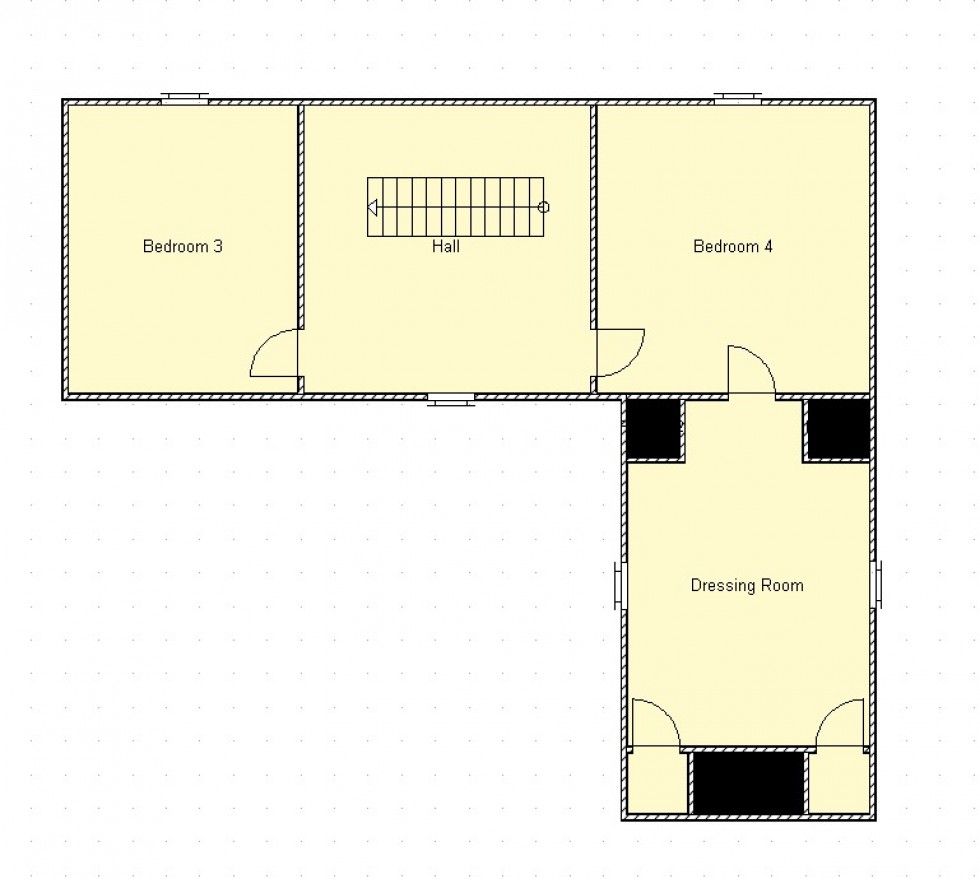Floorplan for Stilligarry, Isle of South Uist