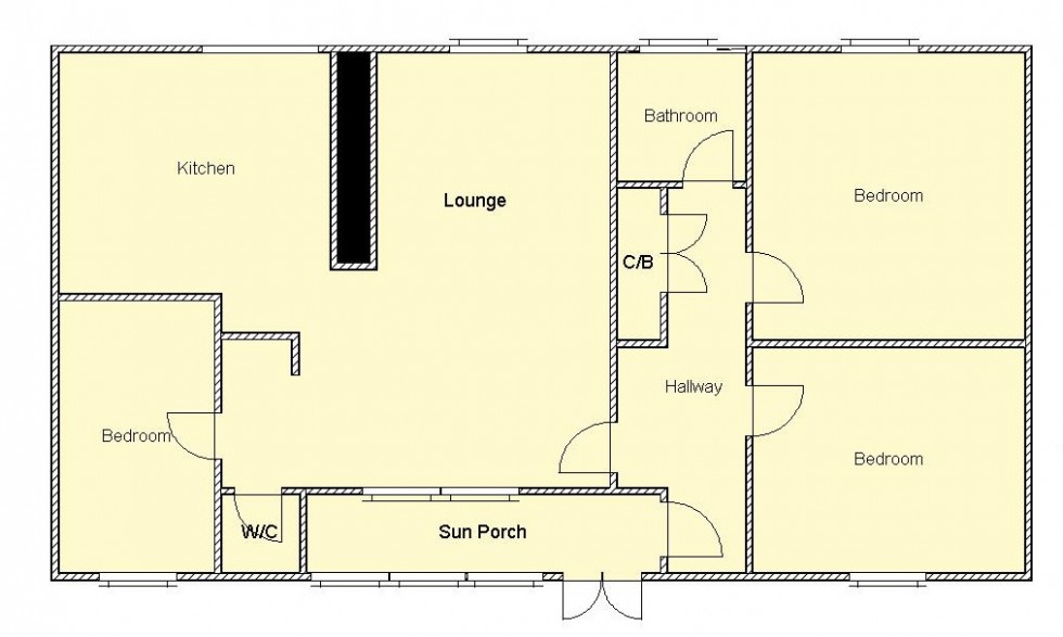 Floorplan for Griminish, Isle of Benbecula