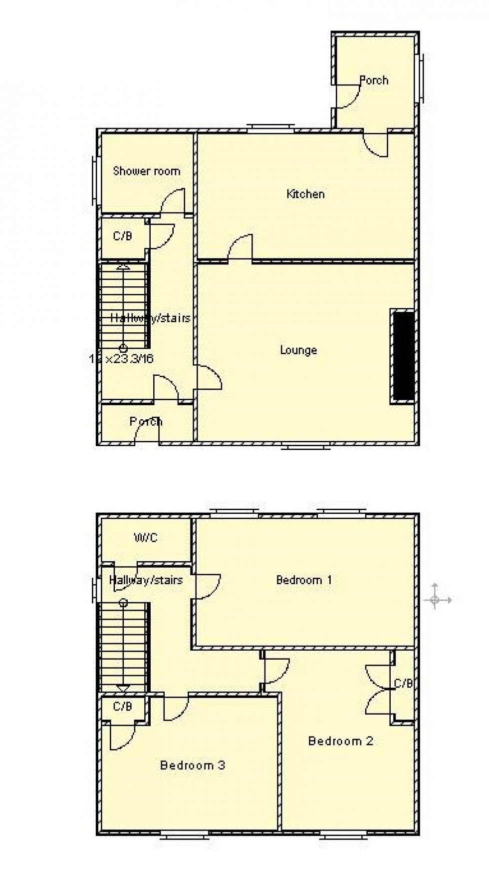 Floorplan for Casimir Place, Daliburgh, Isle of South Uist